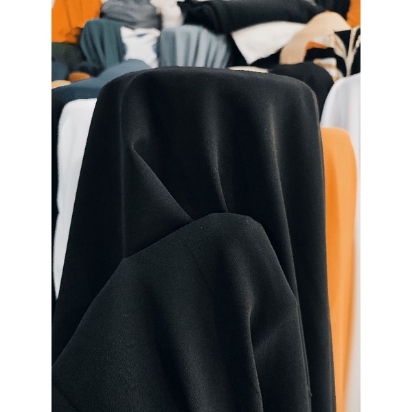 Jual Kain Semi Wool Double Stretch Kain Garmen Harga 0.5 Meter ...