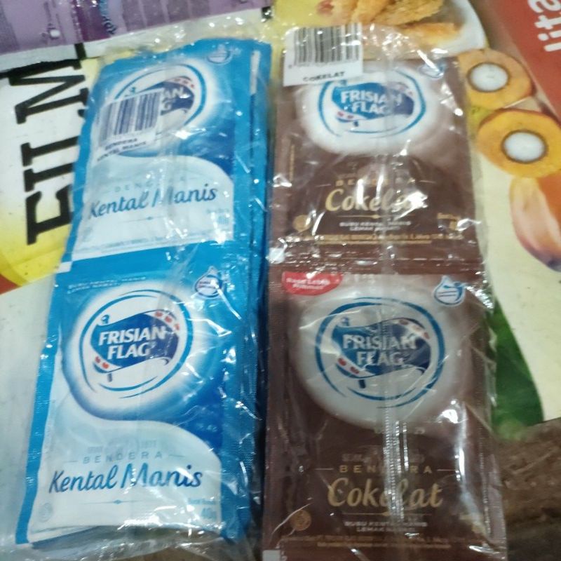 Jual bendera kental manis sachet Shopee Indonesia