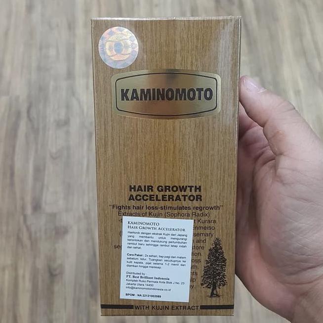 Jual riku hair tonic kaminomoto hair growth accelerator bpom original