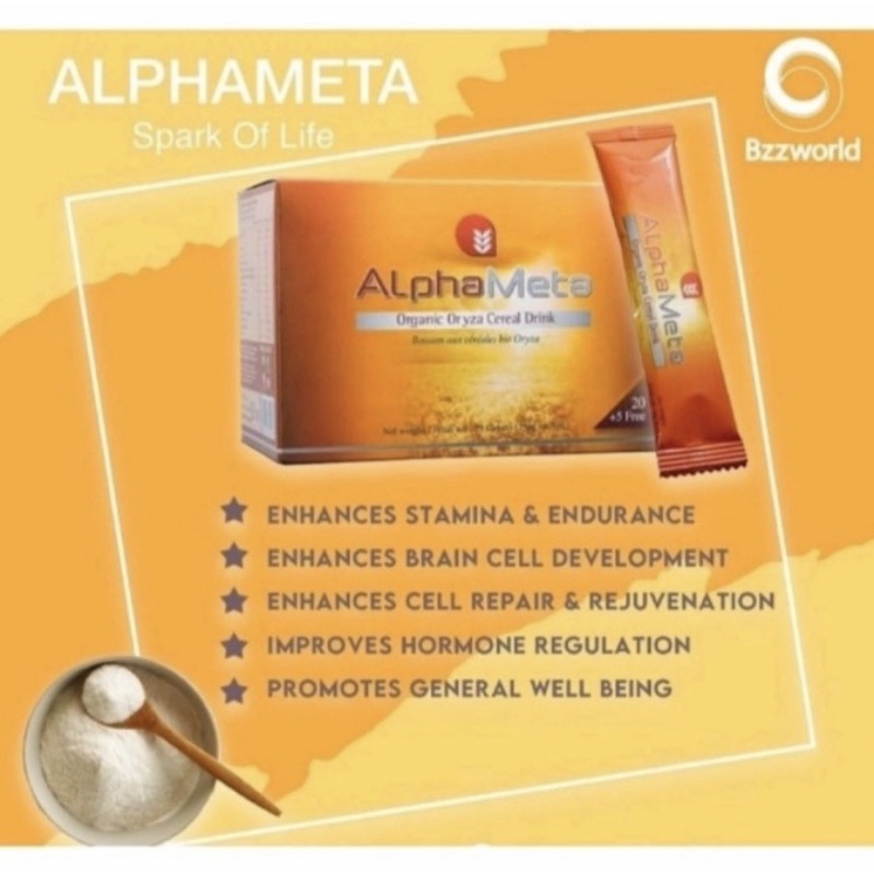 Jual Alpha Meta Brown Rice Sachet ORIGINAL | Shopee Indonesia