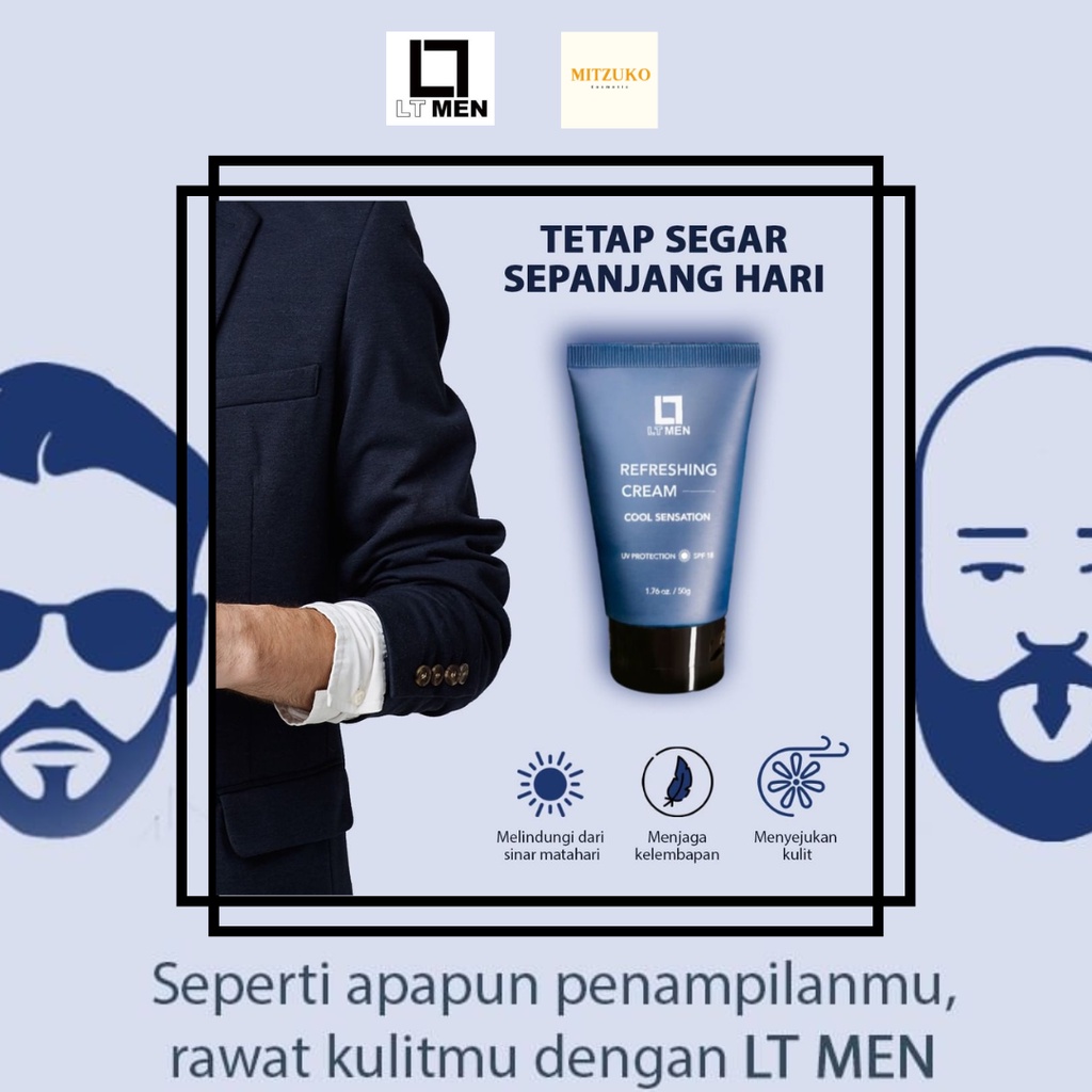 Jual LT MEN Refreshing Cream 50 gr | Shopee Indonesia