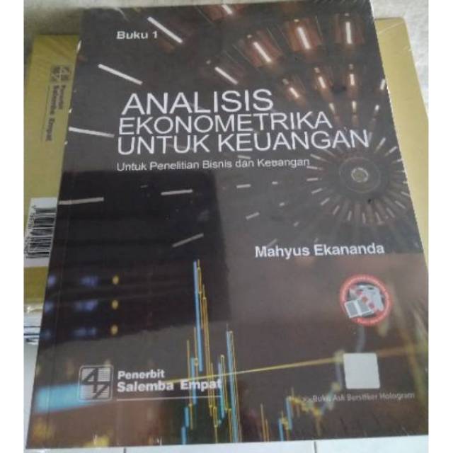 Jual Analisis Ekonometrika untuk Keuangan Buku 1 Penulis: Mahyus ...