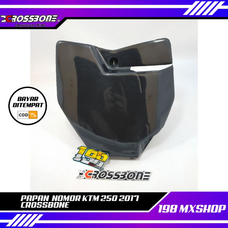 Jual Papan Nomor Ktm 250 Exc F Plat Nomor Klx Crf Dtracker Extreme Shopee Indonesia 5213