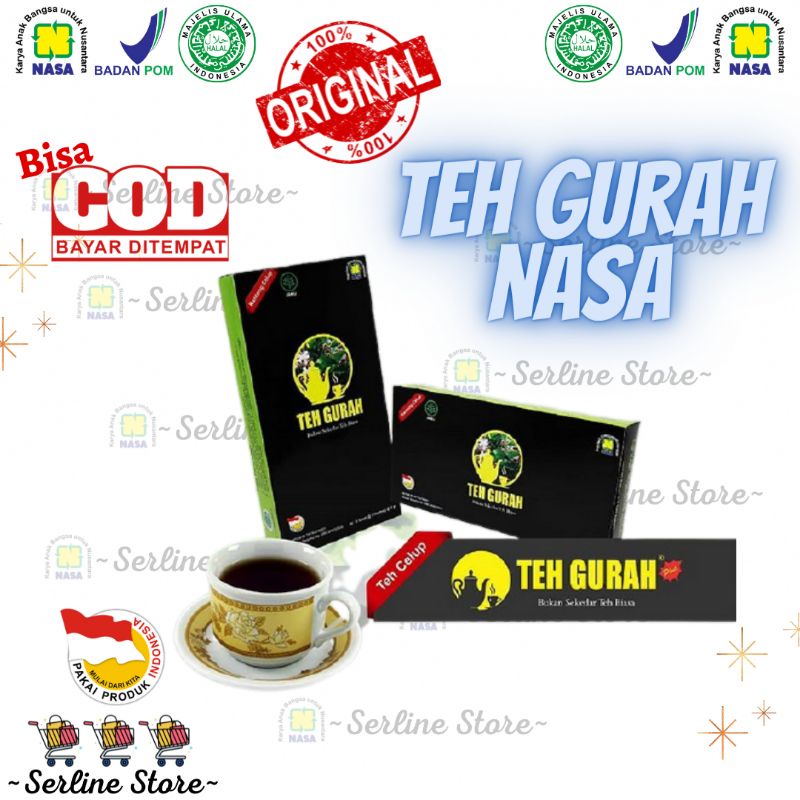 Jual Teh Gurah Nasa Original Teh Celup Asli Murni Teh Sehat Kesehatan Shopee Indonesia 8282