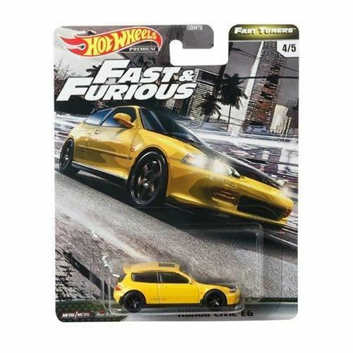 Jual Hot Wheels Fast Tuners Honda Civic EG Kuning HW Premium FNF