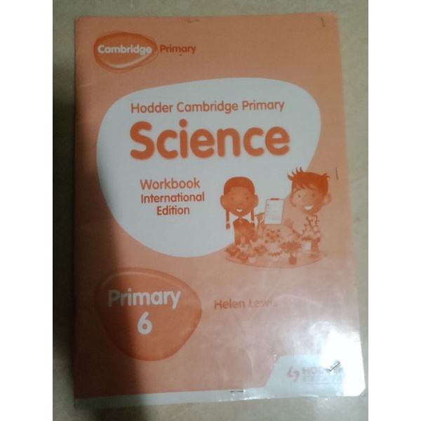 Jual Hodder Cambridge Primary Science 6 Workbook Shopee Indonesia
