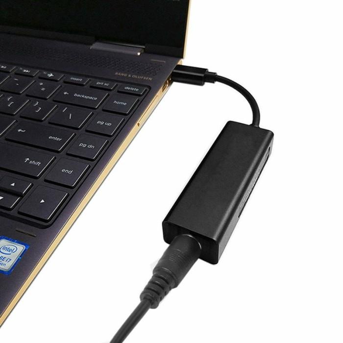 Jual Moti Dc Type C Power Converter Laptop Jack Plug Female To Usb C