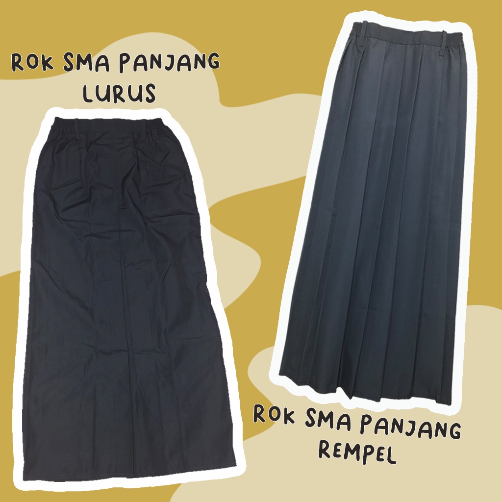 Jual ROK SMA PANJANG SERAGAM SEKOLAH / SAFARI RADENMAT | Shopee Indonesia