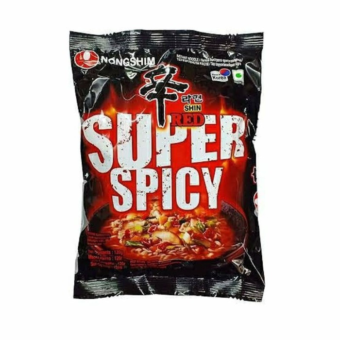 Jual Nongshim Shin Red Super Spicy Shin Ramyun Super Spicy Gr