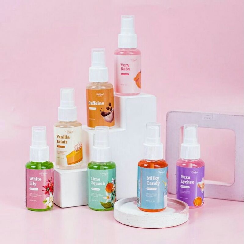 Jual BODY MIST HOLIGRELS 13 VARIANT [BPOM] | Shopee Indonesia