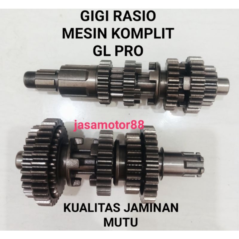 Jual GEAR GIR GIGI RASIO MESIN KOMPLIT GL PRO CDI | Shopee Indonesia