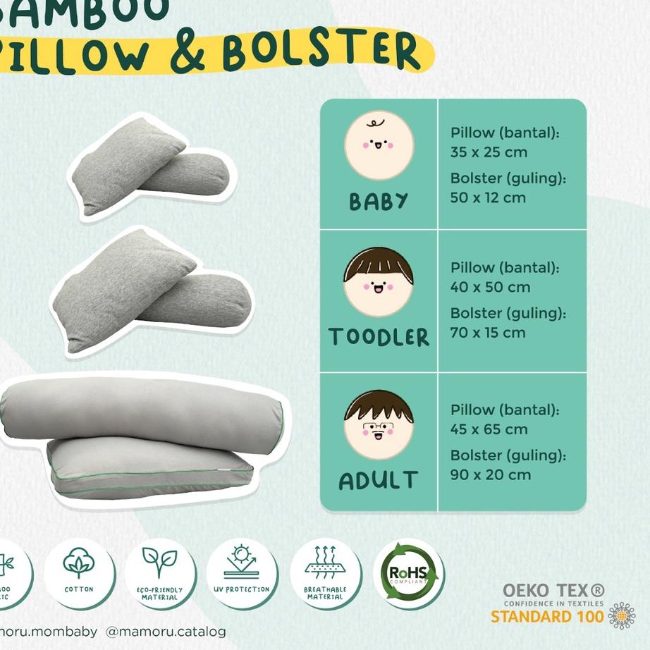 Rabbit Candy Bolster Premium Bamboo Cotton main image 1