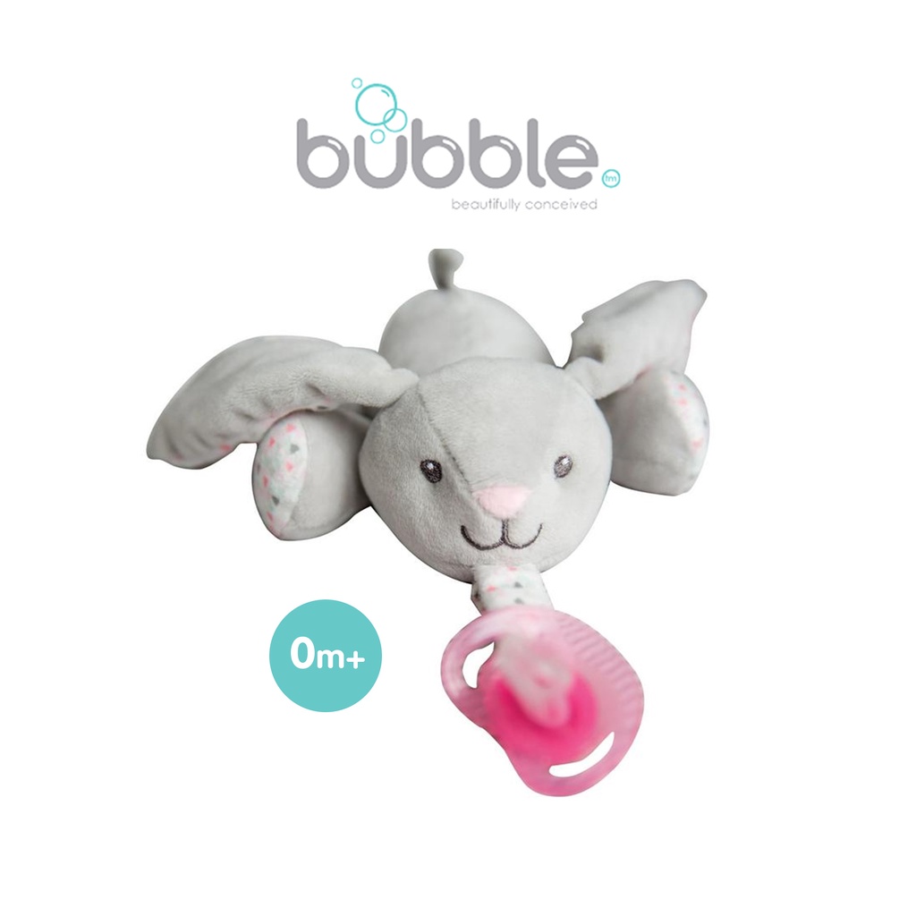 Jual Bubble Pacifier Holder - Bella the Bunny / Sparkle the Unicorn ...
