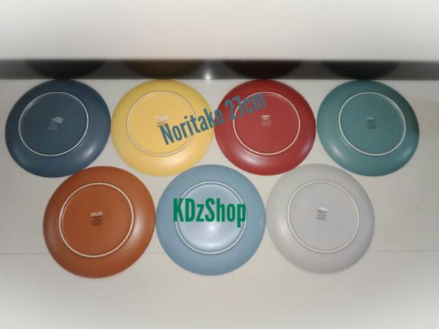 Jual 00562 Piring Makan Keramik Colorwave 27cm / Piring Keramik ...