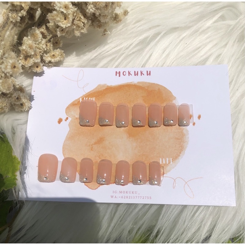Jual gely nails natural (S,M,L) | Shopee Indonesia