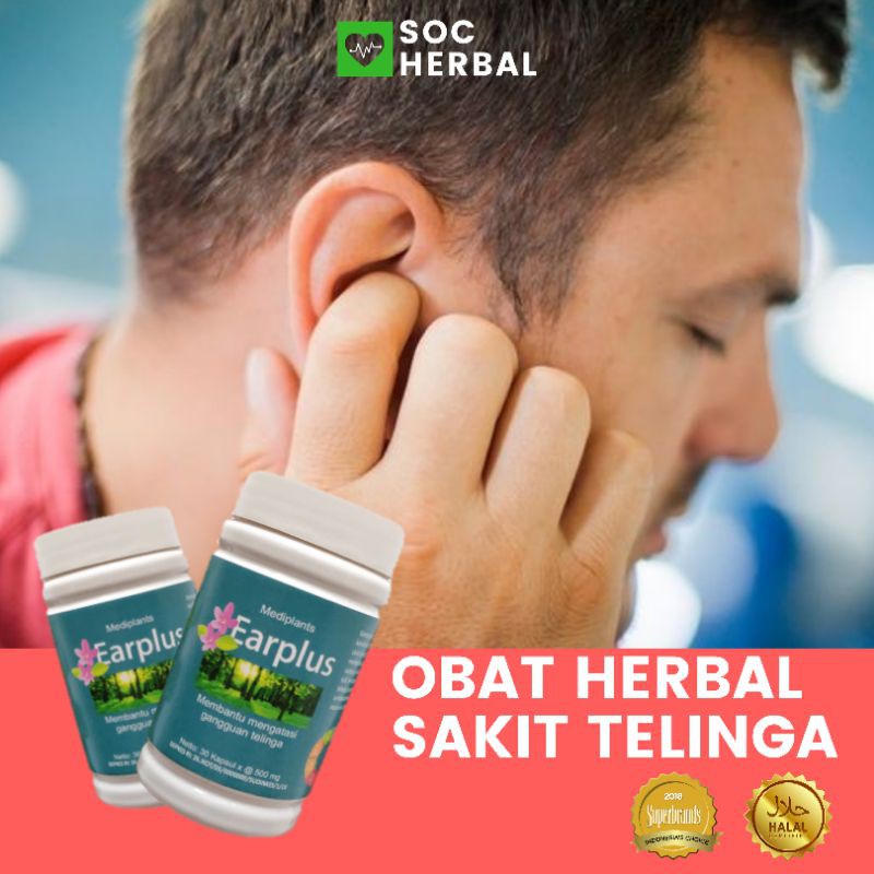 Jual EARPLUS Obat Herbal Penyakit dan Gangguan Telinga | Shopee Indonesia