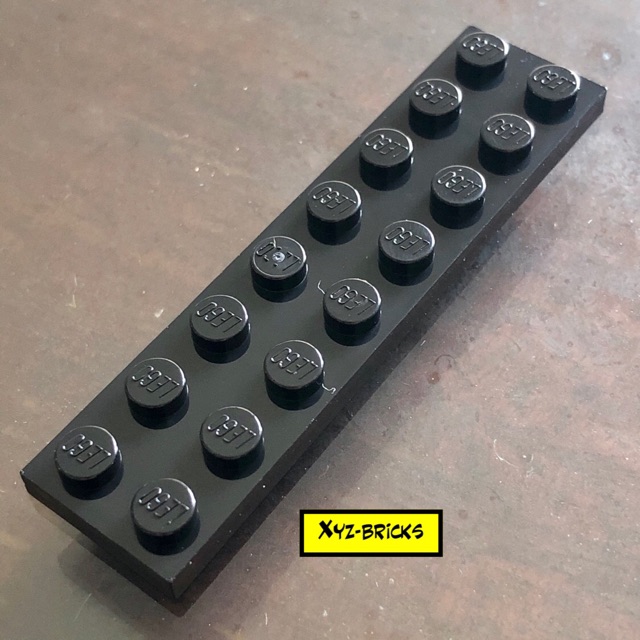 Jual LEGO PARTS 303426 - Plate 2x8 Black | Shopee Indonesia