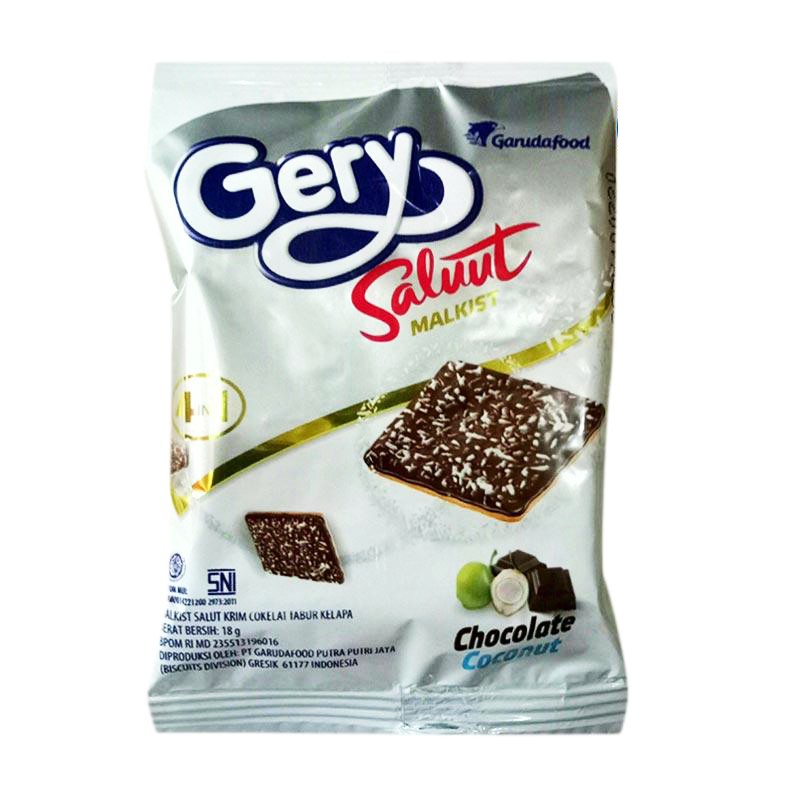 Jual Gery Saluut Malkist Coklat Kelapa 1 Pack 20 Sachet Shopee Indonesia 3410