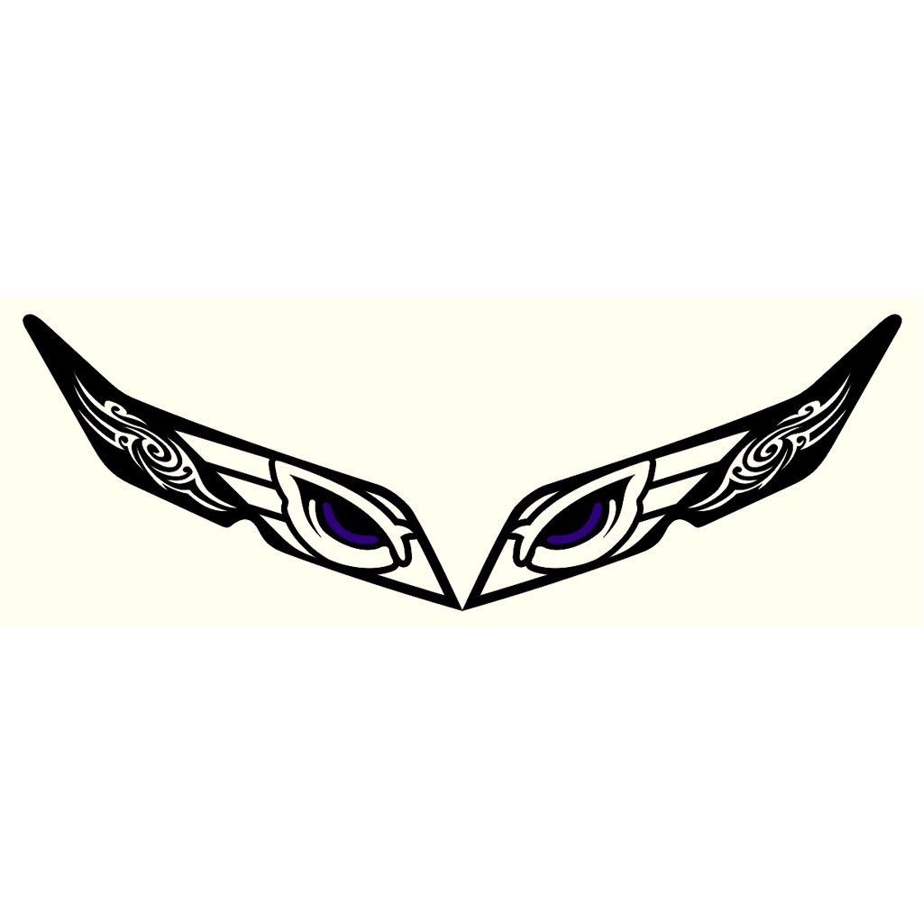 Jual Sticker Stiker Lampu Mata Elang R15 V3 / Sticker Lampu R15 V3 ...