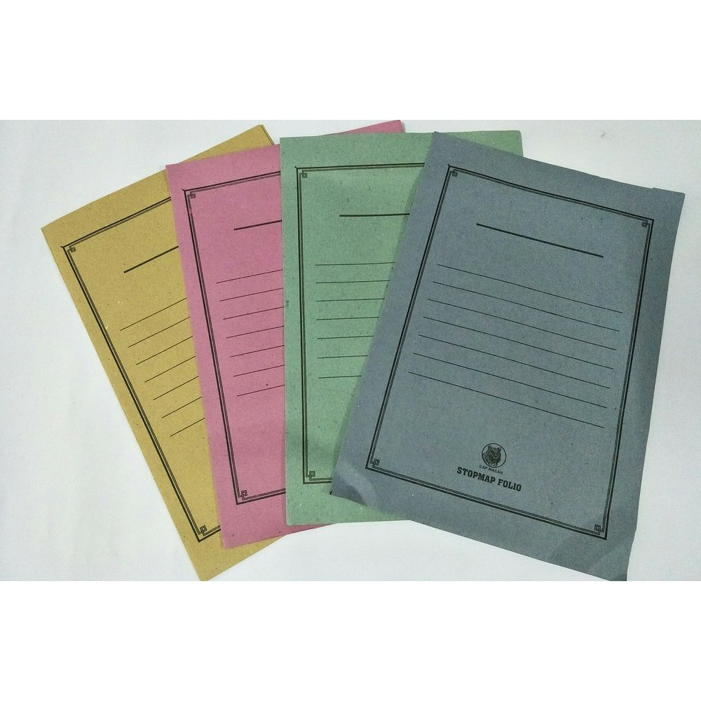Jual Stopmap Kertas Folio (1 Pak isi 50 Biji) | Shopee Indonesia
