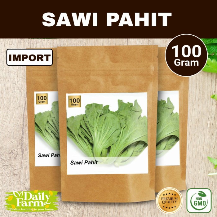 Jual Benih Sayur Sawi Pahit 100 Grm Shopee Indonesia