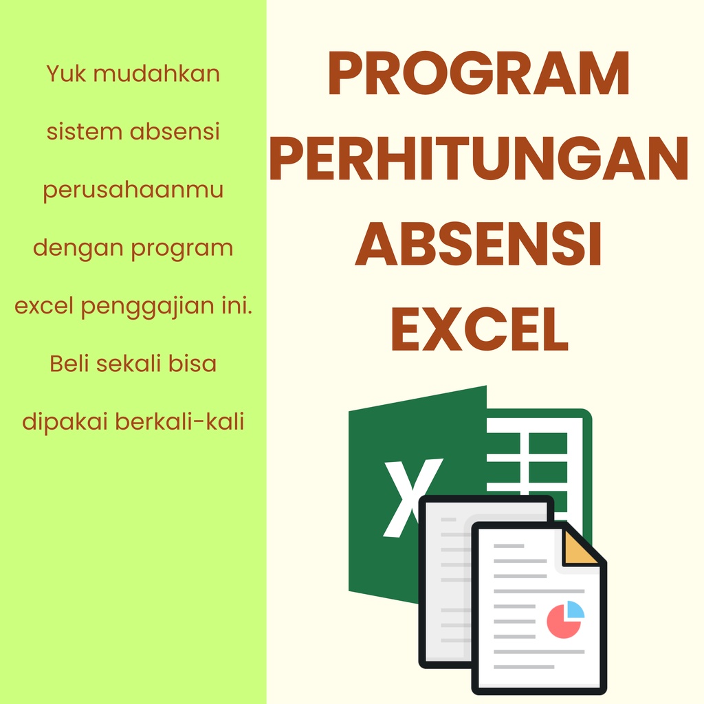 Jual Jasa Pembuatan Program Perhitungan Absensi Excel | Shopee Indonesia