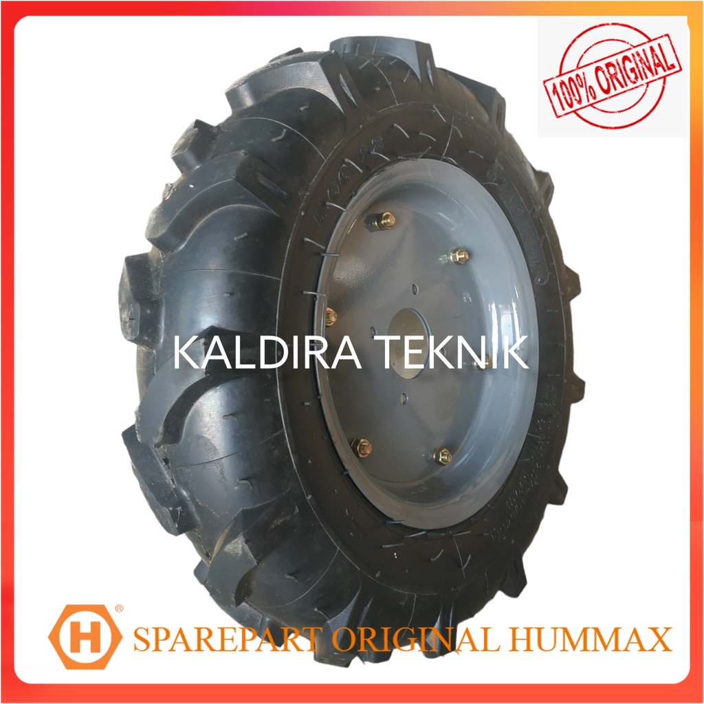 Jual Ban Karet Traktor Cultivator Ring 12 ukuran 5.00-12 (Ban dan Velg ...