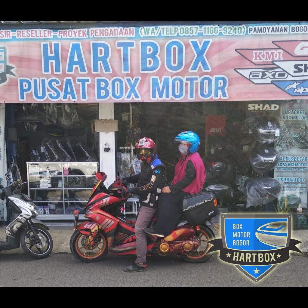 Jual PAKET SideBox Givi E22NS FREE SBL2000 Original Givi | Box Samping ...
