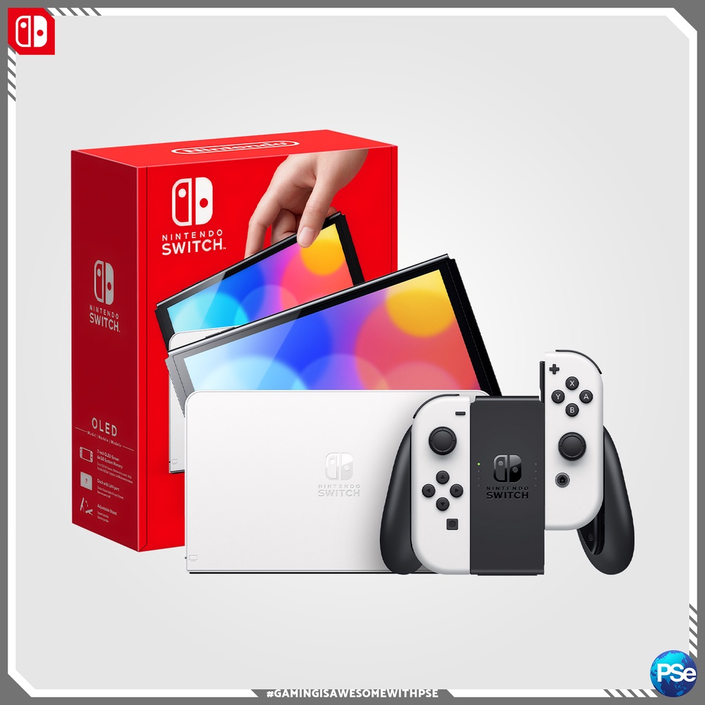 Jual Nintendo Switch (OLED Model) White Set | Shopee Indonesia