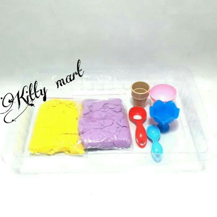 Jual MAINAN PASIRAN MAGIC SAND ICE CREAM CONE | Shopee Indonesia
