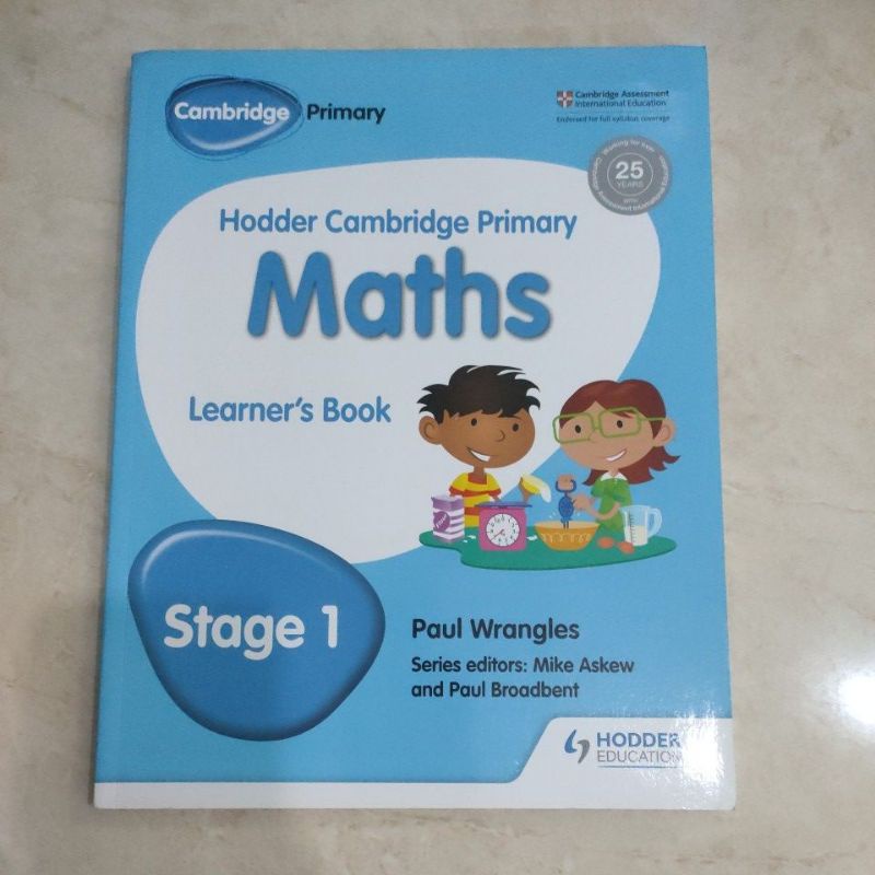 Jual buku baru maths kelas 1 learners book cambridge | Shopee Indonesia