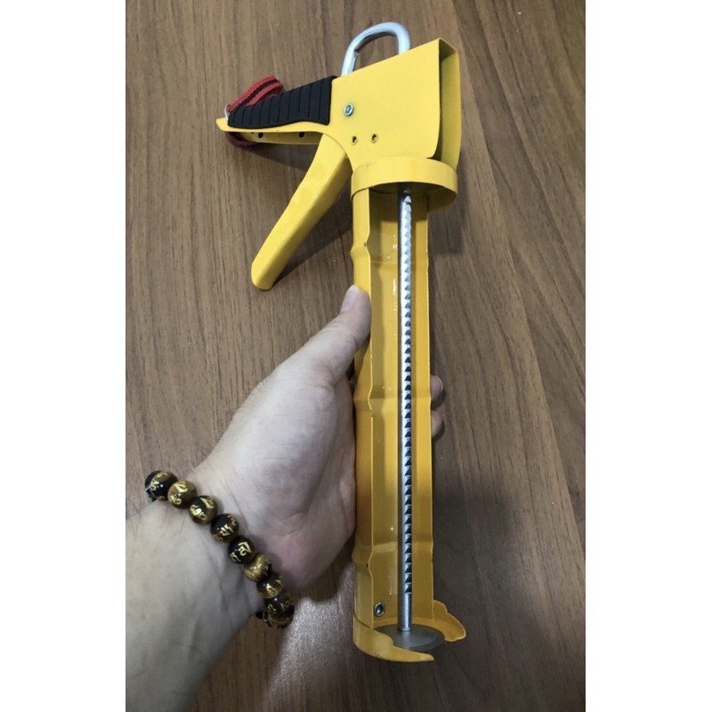 Jual KUNING BESI TEBAL Gagang Tembak Lem Kaca Sealant Botol Gun Lem ...