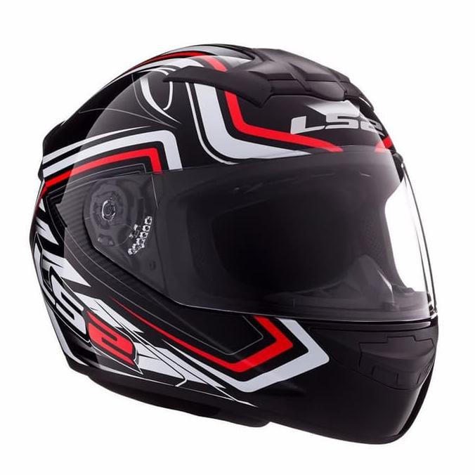 Jual Helm LS2 FF352 Rookie Ranger Black Red | Shopee Indonesia