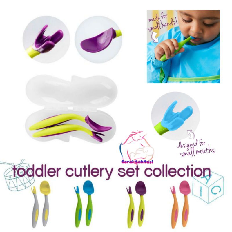 Jual BBOX CUTLERY SET - B.BOX SENDOK GARPU BAYI | Shopee Indonesia