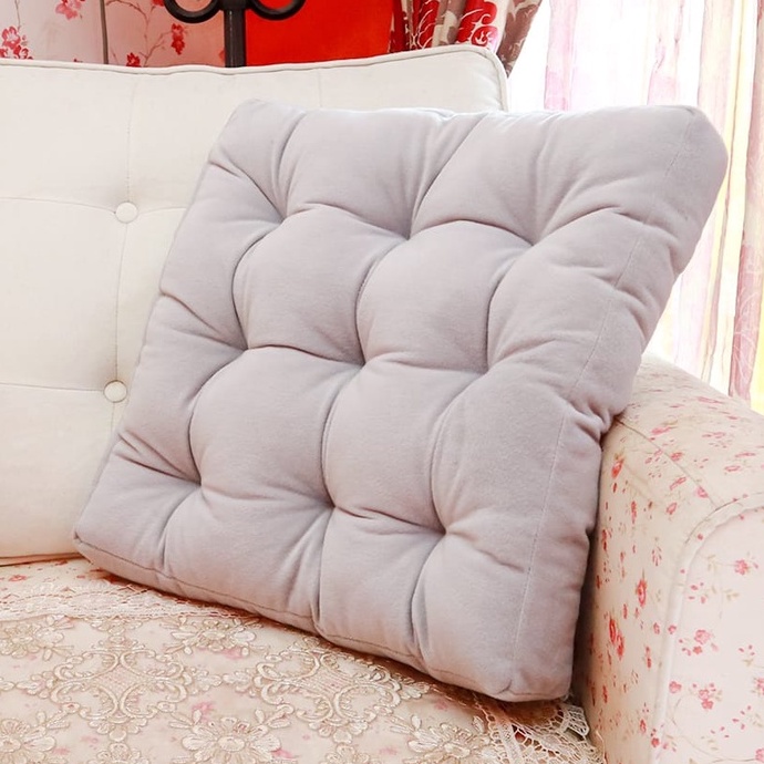 Jual RumahLiyya Cushion Ball Alas Bantal Duduk Bulat Lantai Kursi Sofa ...