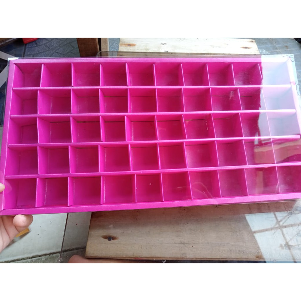 Jual BOX KOTAK SEKAT 50 TUTUP MIKA / KOTAK SEKAT 5X10 TUTUP MIKA ...