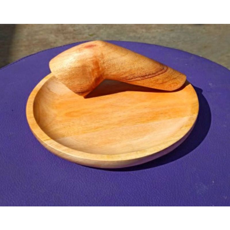 Jual Cobek dan ulekan 15cm-20cm kayu mahoni | Shopee Indonesia