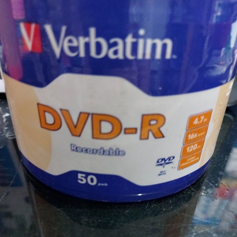 Jual Dvd-R Verbatim Isi 50pcs( Tertera Harga 1 Box 175000) | Shopee ...