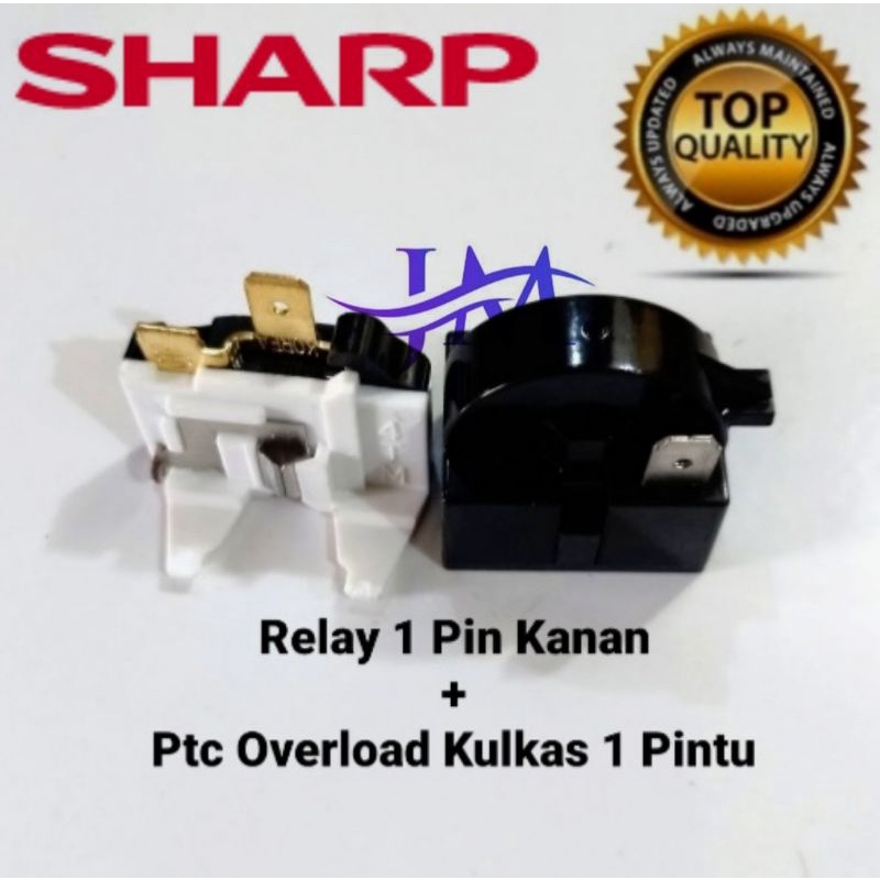 Jual Relay Ptc Overload Kulkas Sharp 1 pintu / 2 pintu | Shopee Indonesia