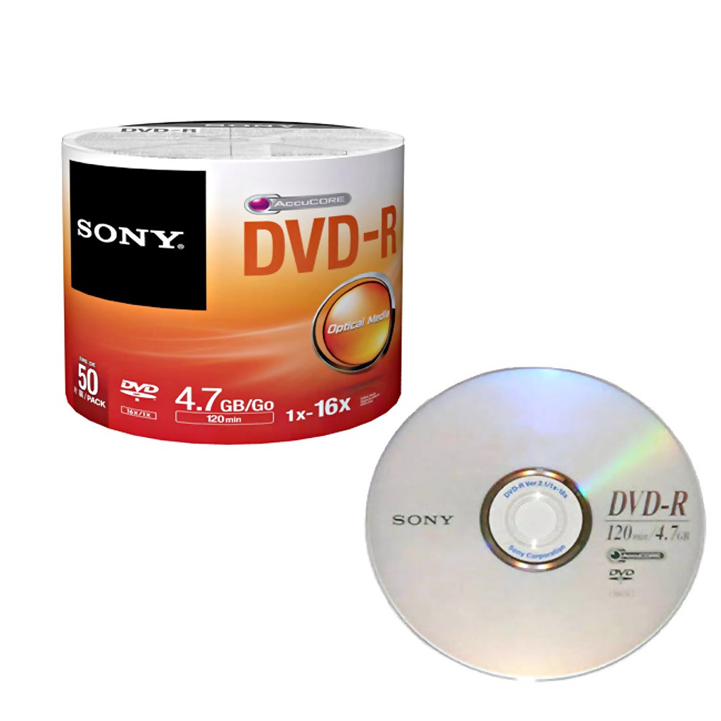 Jual DVDR CDR 120 Minutes 4.7Gb 16x Kaset CD Penyimpanan Data Disc