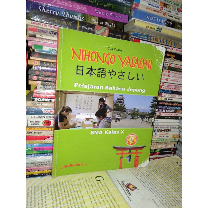 Jual ORIGINAL BUKU NIHONGO YASASHII PELAJARAN BAHASA JEPANG SMA KELAS X ...