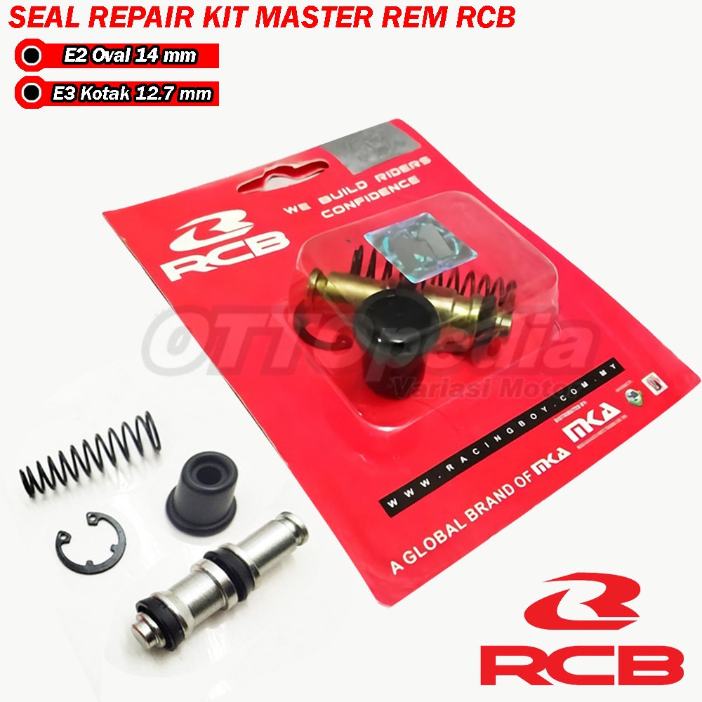 Jual RCB Seal Repair Kit Sil Master Rem Racing Boy Tabung E2 Oval 14mm ...