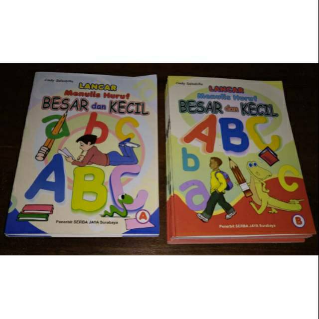 Jual Buku Belajar Menulis Huruf Abjad Besar Dan Kecil Buku Latihan Menulis Shopee Indonesia