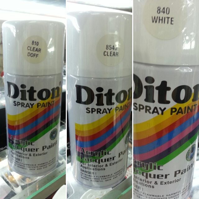 Jual PRIMERFACE CAT DITON TOP COAT CLEAR GLOSSY PRIMER WARNA REPAINT