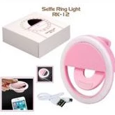 Ring Light Selfie Lampu Selfie Led.rechargeable Monile ( Bulat Rp 12 )