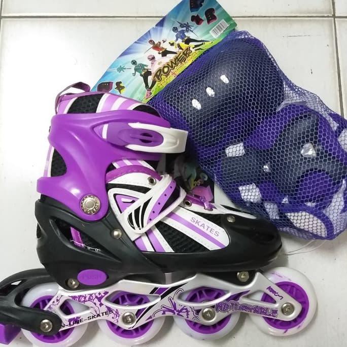 Jual Sepatu Roda Powerline 6032 ( Ungu ) | Shopee Indonesia