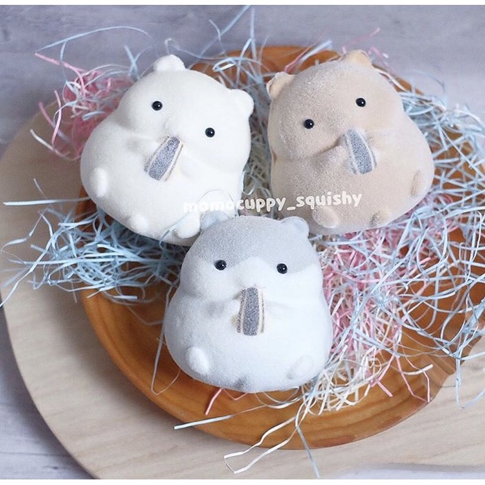Jual SQUISHY LICENSED furry hamster ORIGINAL JAPAN ( hamster bulu velvet) Shopee Indonesia