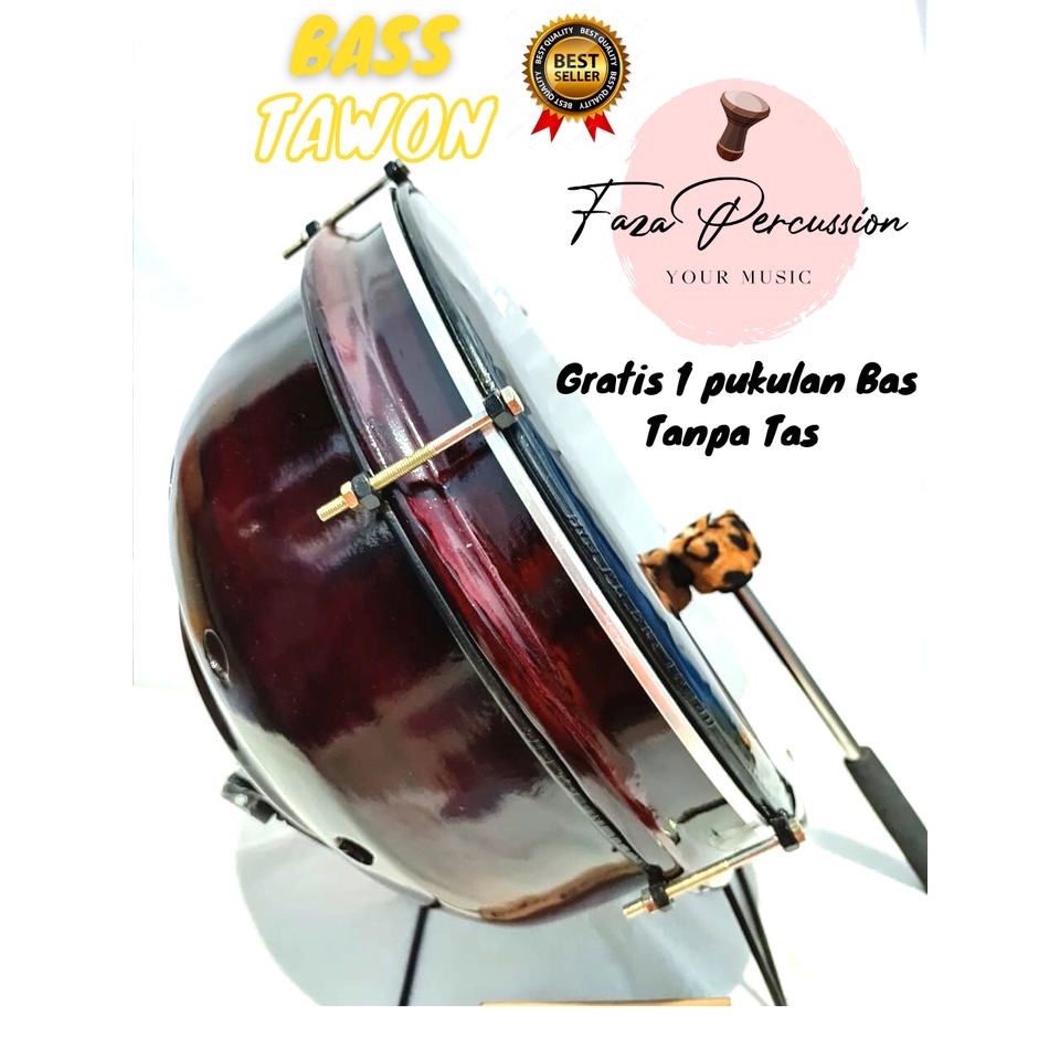 Jual BAS HADROH 16 INC/40cm/BASS HABIB SYEKH/BAS TAWON/ BAS ALBANJARI ...