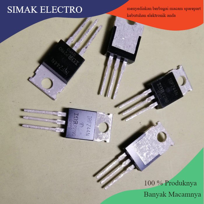 20 Stück IRFZ44N MOSFET Transistor N-Kanal 55V 49A TO-220 - Power Transistoren Für Elektronik Projekte