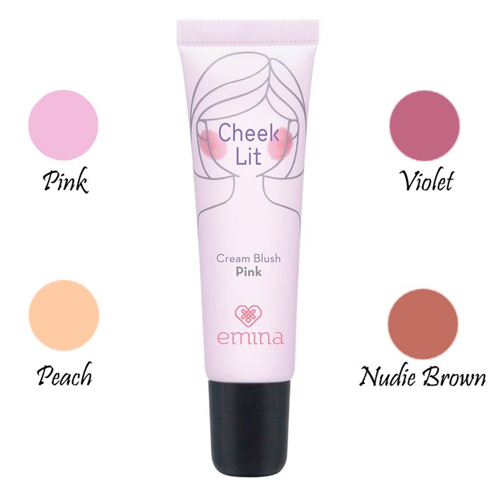 Jual EMINA CHEEK LIT CREAM BLUSH 10ml Shopee Indonesia